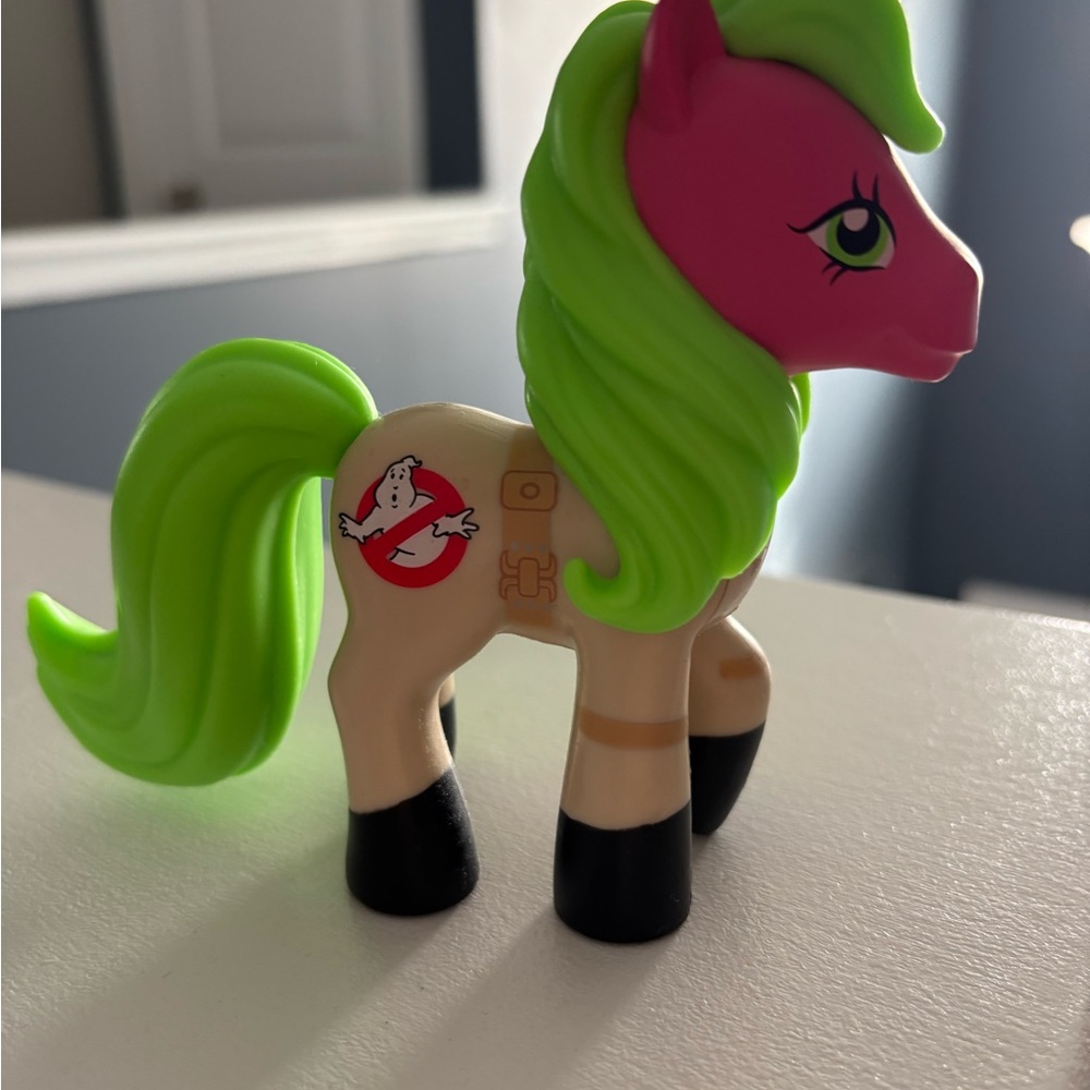 Ghostbusters Pink and Green Pony Toy